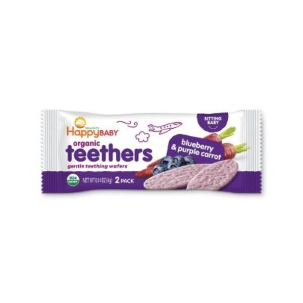 Happy Baby Teether crackers Sabor a Uva - Imagen 3