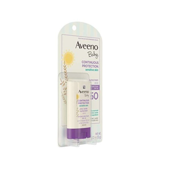 Aveeno baby bloqueador en barra SPF 50 - Imagen 2
