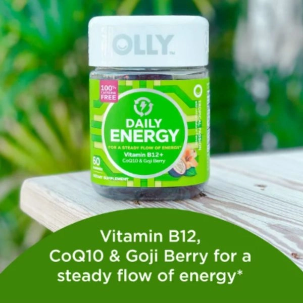 Olly Daily Energy 60 gomitas - Imagen 4