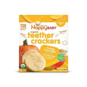 Happy Baby Teether crackers Sabor a Mango