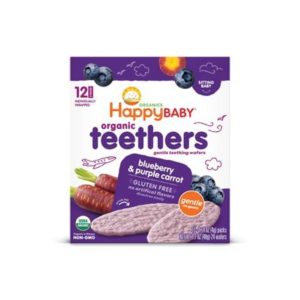 Happy Baby Teether crackers Sabor a Uva