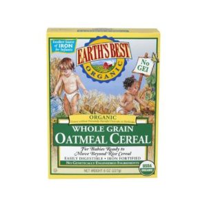 Earth´s Best Organic Whole Grain Oatmeal Cereal