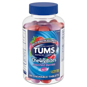 TUMS Chewy Bites, Assorted Berries, 108 ct.