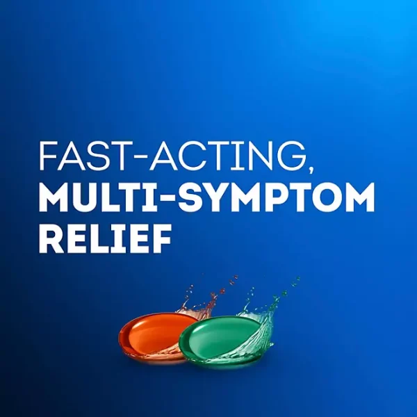 Vicks DayQuil & NyQuil Severe Cough, Cold & Flu Relief LiquiCaps, 72 ct. - Imagen 3