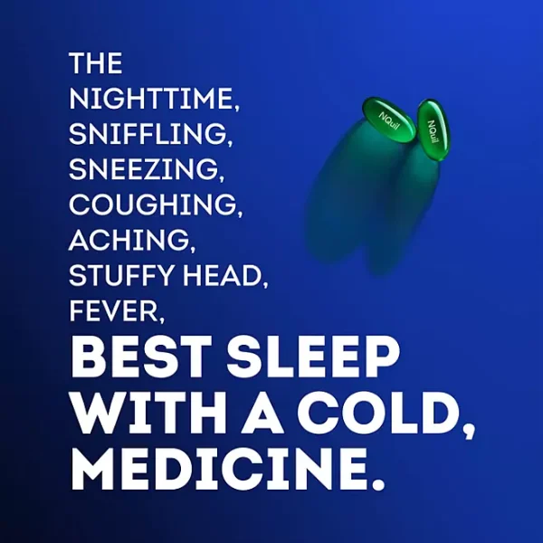 Vicks DayQuil & NyQuil Severe Cough, Cold & Flu Relief LiquiCaps, 72 ct. - Imagen 4