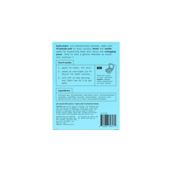 Starface Blue Salicylic Patches - 16pc - Imagen 2