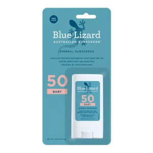 Blue Lizard Baby Mineral Sunscreen Stick for Face and Body - SPF 50+