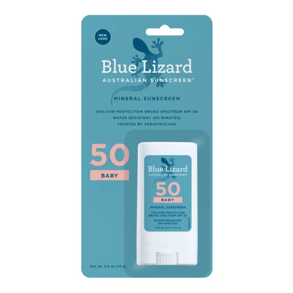 Blue Lizard Baby Mineral Sunscreen Stick for Face and Body - SPF 50+