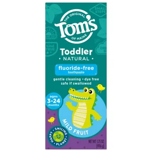 Tom's of Maine Mild Fruit Natural Toddler Training Toothpaste