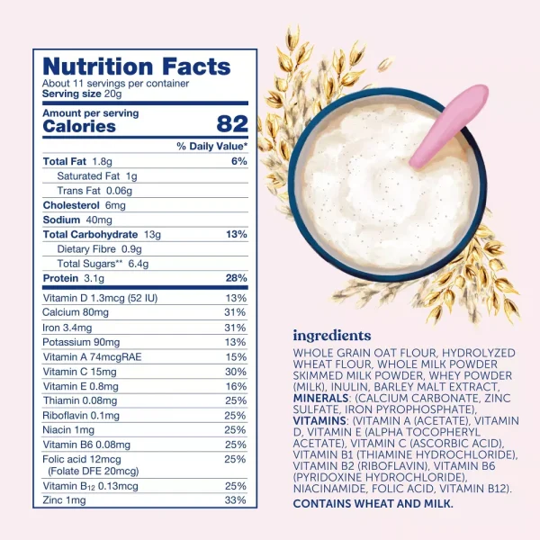 Kendamil Baby Cereal Creamy Oatmeal - 8oz - Imagen 4