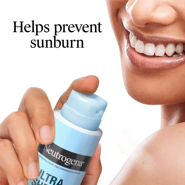 Neutrogena Ultra Sheer Sunscreen Spray, SPF 70 - Imagen 4