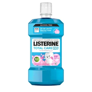 Listerine Smart Rinse Kids' Fluoride Anticavity Mouthwash Bubble Gum
