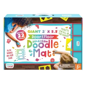Giant Aqua Draw Door & Floor Doodle Mat with 22 Mess-Free Tools  Chuckle & Roar