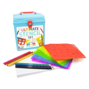 Art Stencils and Pencils Kit  Chuckle & Roar