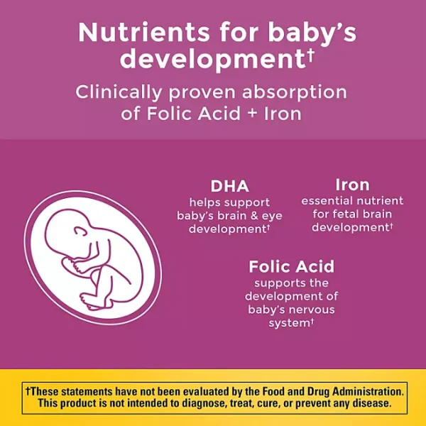 Nature Made Prenatal Multivitamin Softgels, 150 ct. - Imagen 2