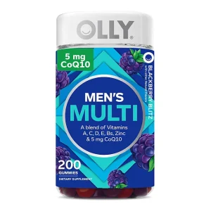 OLLY Men's Multivitamin Gummy, Blackberry, 200 ct.