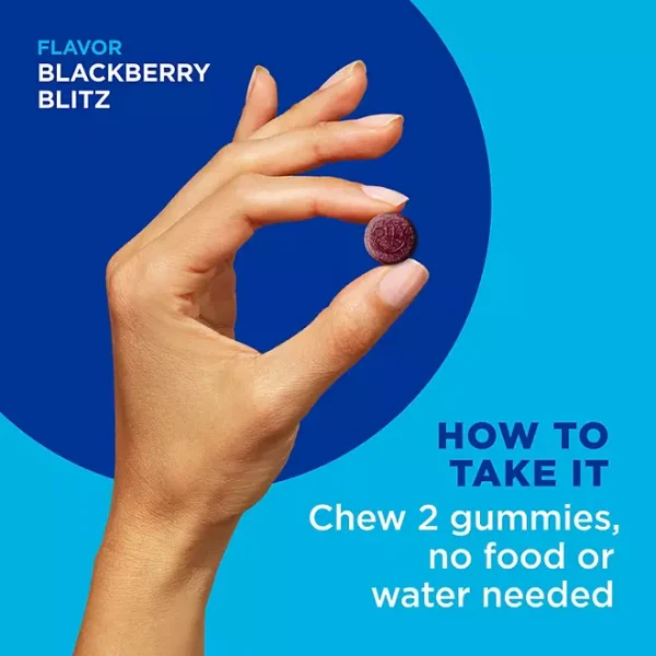 OLLY Men's Multivitamin Gummy, Blackberry, 200 ct. - Imagen 4